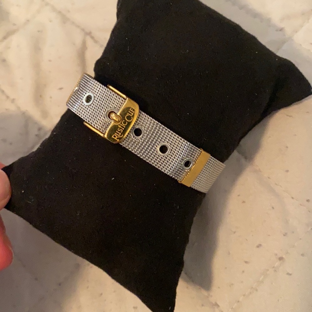 Adjustable Rustic Cuff Bracelet - image 1